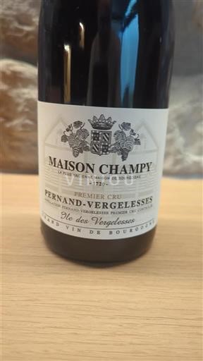 Burgundsko Pernand-Vergelesses Premier Cru Maison Champy Île des Vergelesses 2018