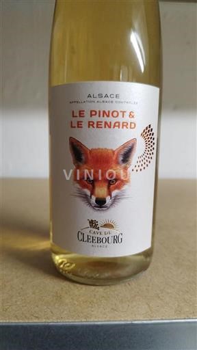 Alsace Alsace Grand Cru Cave De Cleebourg Le Pinot & Le Renard 2020