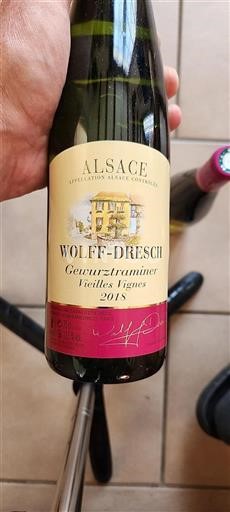 Alsazia Wolffdresch Gewurztraminer Vieilles Vignes 2018