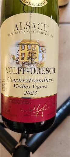 Alsazia Wolffdresch Vieilles Vignes 2023