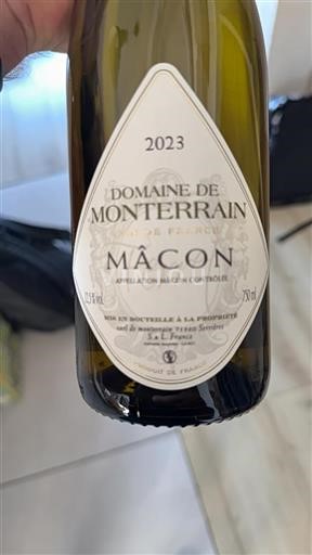 Burgundy Mâcon and Mâcon-Villages Domaine Monterrain 2023