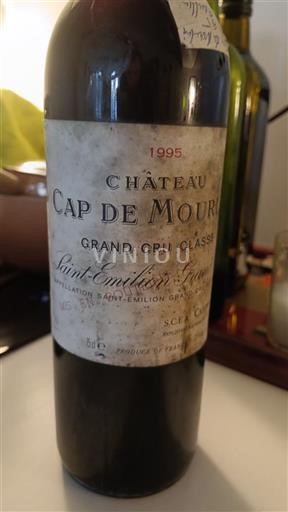 Bordeaux Saint-Émilion Grand Cru Grand Cru Classé Château Cap De Mourlin 1995