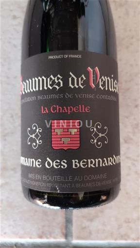 Rhônevallei Beaumes de Venise Domaine Des Bernardins La Chapelle 2021