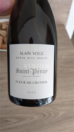Vallée du Rhône Saint-Péray Alain Voge Fleur de Crussol 2020