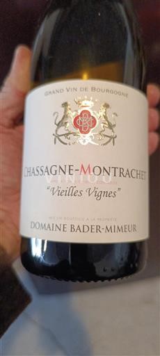 Borgogna Chassagne-Montrachet Domaine Badermimeur Vieilles Vignes Senza annata