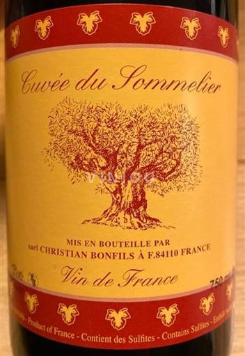 Vallée du Rhône Côtes-du-rhône Christian Bonfils du sommelier Non Millésimé