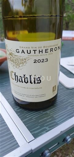 Bourgogne Chablis Domaine Alain Gautheron 2023