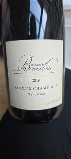 Vallée de la Loire Saumur-champigny Château La Bonnelière Tradition 2019