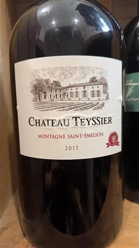 Bordeaux Montagne-saint-émilion Château Teyssier 2015