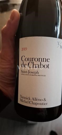 Valle del Rodano Saint-Joseph Yannick Alléno & Michel Chapoutier Couronne de Chabot 2019