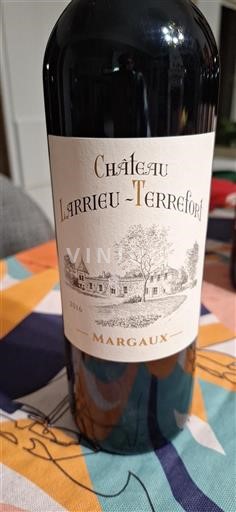Bordeaux Margaux Château Larrieuterrefort 2016