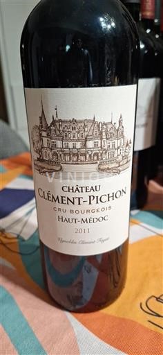 Bordeaux Haut-Médoc Château Clémentpichon 2011