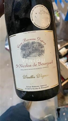 Vallée de la Loire Saint-Nicolas-De-Bourgueil Cave Bruneau Dupuy Vieilles Vignes Non Millésimé