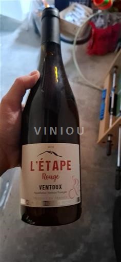 Vin Rouge sec L'étape 2018 France Vallée du Rhône Ventoux