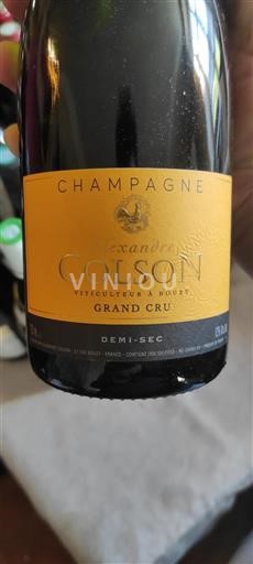 Champagne Alexandre Colson Grand Cru Niet-geïntegreerd