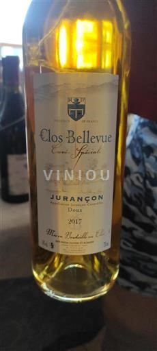 Sydväst Jurançon Clos Bellevue Spéciale 2017