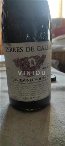 Vallée du Rhône Châteauneuf-du-pape Gabriel Meffre Terres de Galets 1997