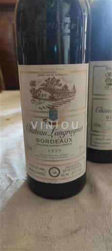 Burdeos Bordeaux Château Langragnat 1999