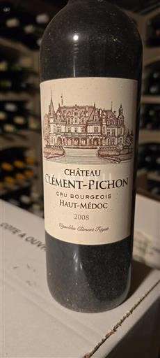 Bordeaux Haut-Médoc Cru Bourgeois Château Clémentpichon 2008
