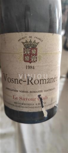 Bourgogne Vosne-romanée Le Savour Club 1984