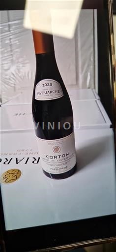 Vin Rouge sec Grand Cru - Les Perrières Patriarche Père & Fils 2020 France Bourgogne Corton Grand Cru