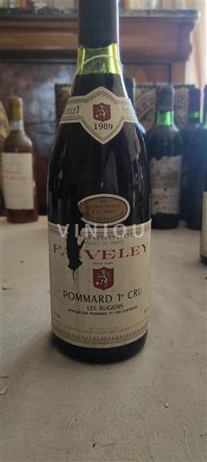 Bourgondië Niet gespecificeerd Premier Cru Domaine Faiveley Les Rugiens 1989
