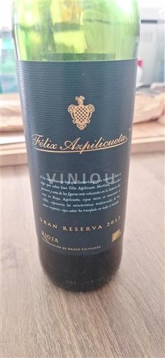 La Rioja rioja Félix Azpilicueta Gran Reserva 2013