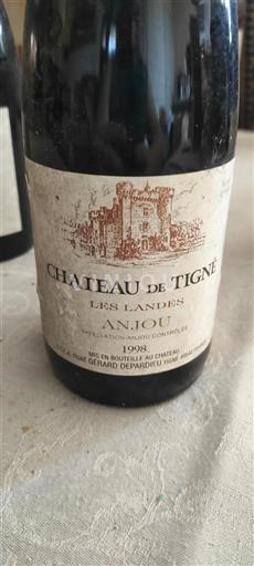 Loire-dalen Anjou Château Tigné Les Landes 1998