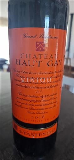 Bordeaux Château Haut Gay 2018