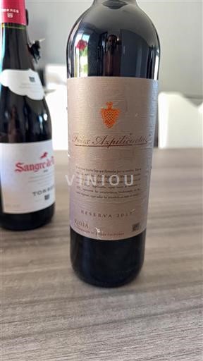 La Rioja rioja Félix Azpilicueta Reserva 2017