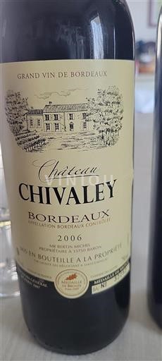 Bordeaux Château Chivaley 2006