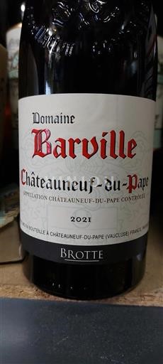 Údolí Rhôny Châteauneuf-du-Pape Domaine Barville 2021