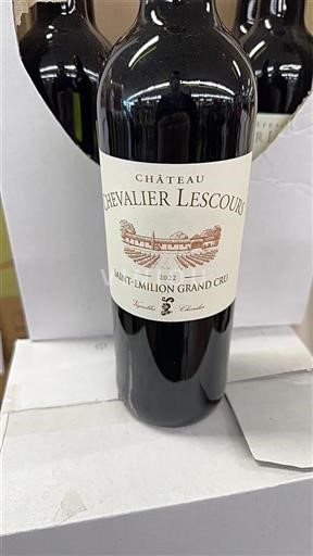 Burdeos Saint-Émilion Gran Cru Grand Cru Chevalier Lescour 2022