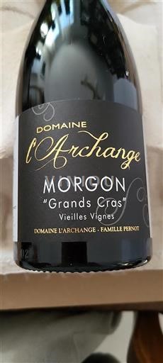 Beaujolais Morgon Domaine L’archange Grands Cras Vieilles Vignes 2022