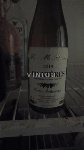 Údolí Loiry Jasnières Yves M Bouley Authentique 2019