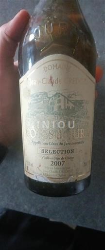 Jura No se traduce. Jeanclaude Credoz Sélection 2007