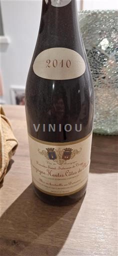 Bourgogne Ospecificerad Domaine Saint Saturnin De Vergy 2010