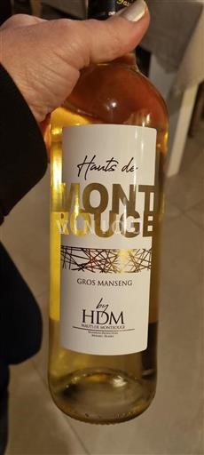 Sydvestfrankrig Côtes de Gascogne Hauts De Mont Rouge Ikke årgangsbestemt