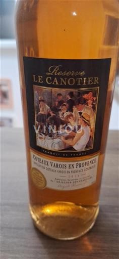 Provence Coteaux Varois en Provence Le Canotier Réserve 2016