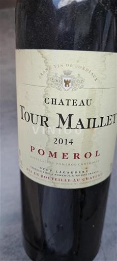 Bordeaux Pomerol Château Tourmaillet 2014