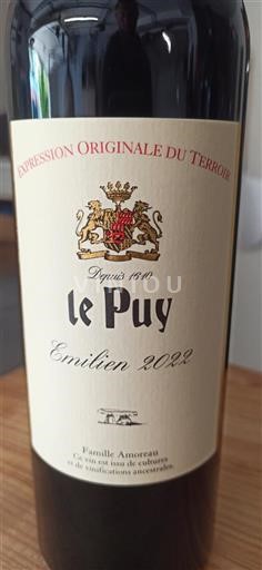 Bordeaux Côtes-de-Bordeaux Le Puy Émilien 2022