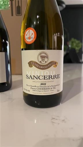 Vallée de la Loire Sancerre Domaine La Rossignole Grand Picot 2022