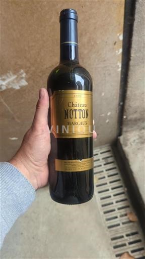 Vin Rouge sec Château Notton 2009 France Bordeaux Margaux