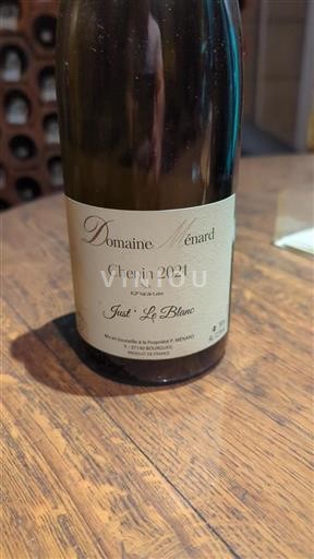 Loire-dalen Loiredalen Domaine Ménard Just' Le Blanc 2021