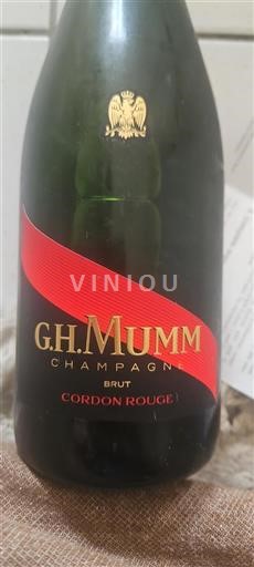 Vin Blanc brut Cordon Rouge G.H. Mumm Non millésimé France Champagne