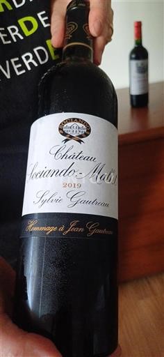 Bordeaux Haut-Médoc Château Sociando-Mallet Hommage à Jean Gautreau 2019