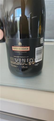 Šampanja Šampanjec Piperheidsieck Brut Neleten.