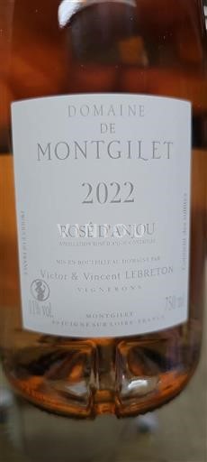 Valle della Loira Rosé d'Anjou Domaine Montgilet 2022