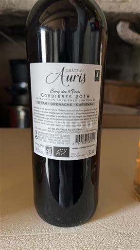 Languedoc Corbières Château Auris des 4 Vents 2019