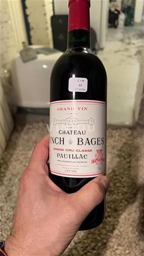 Bordeaux Pauillac Grand Cru Classé Lynchbages 1995